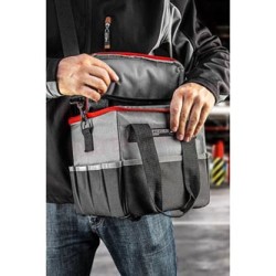 Torba na elektronarzędzia Energy+ z poliester, 58G015, 12l, wodoodporne dno, Energy+, Graphite