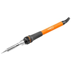 Stacja lutownicza 60W, NEO TOOLS Wyświetlacz LCD, ochrona hasłem, automatyczne wył., pomarańczowa