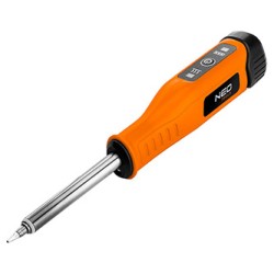 Lutownica bezprzewodowa 2500 mAh, czas pracy do 45 min, pomarańczowa