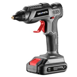Pistolet klejowy ENERGY+ 200W, Graphite 58G040, Max temperatura 210 st C, czarna