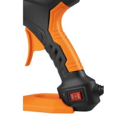 Pistolet na klej zestaw i 12 szt wkładów klejowych 11mm, 60/100W, NEO TOOLS 17-100, 3 chrániče na prsty, látkové pouzdro