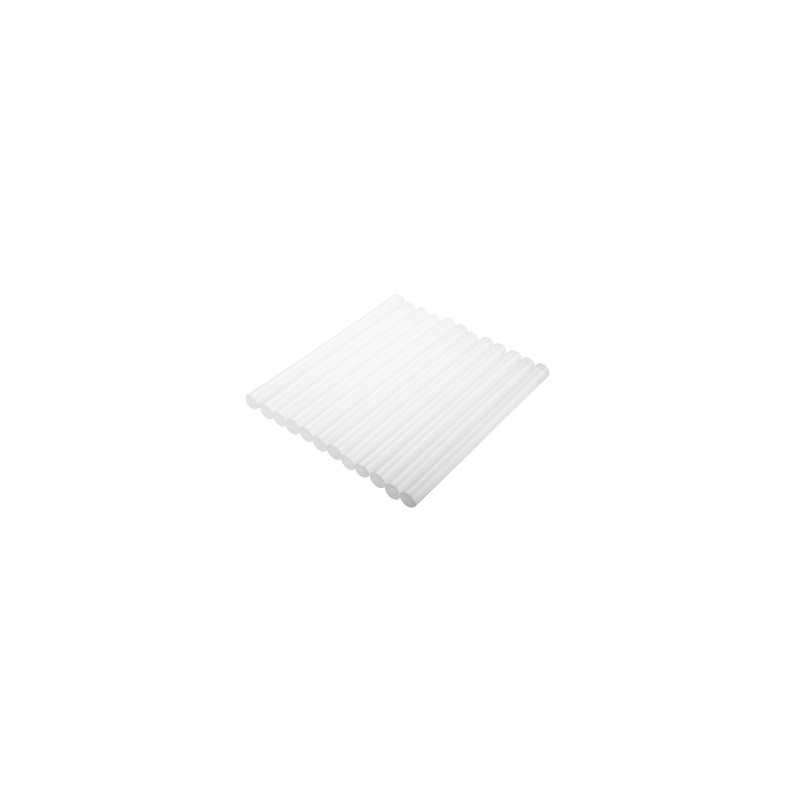 Klej termotopliwy 8x100mm, Topex 42E180, 12 szt, jasne