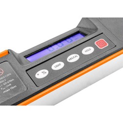 Poziomnica z wyświetlaczem elektronicznym LCD NEO TOOLS 60 cm, aluminium, pion / poziom/ kąt prosty