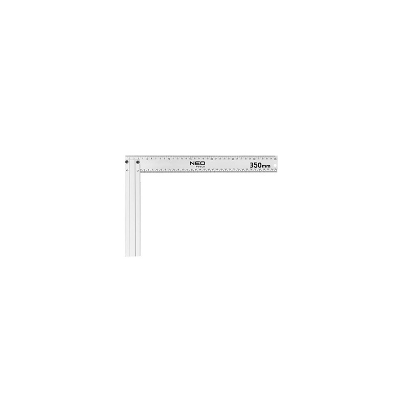 Kątownik budowlany NEO TOOLS aluminium, 350x190 mm