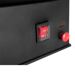 Nagrzewnica gazowa Graphite 58GE101, 3000W, do ogrzewania powierzchni w magazynach i budowach, EOL