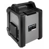 Graphite Radio budowlane, baterie, 18V, 2x15W, Li-Ion, czarne
