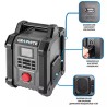 Graphite Radio budowlane, baterie, 18V, 2x15W, Li-Ion, czarne