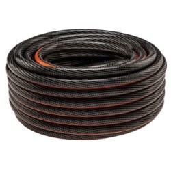 NEO TOOLS Wąż ogrodowy NEO PRO - 6 warstwowy, 30m, 1/2", 30bar, pomarańczowo-czarna, 15-841