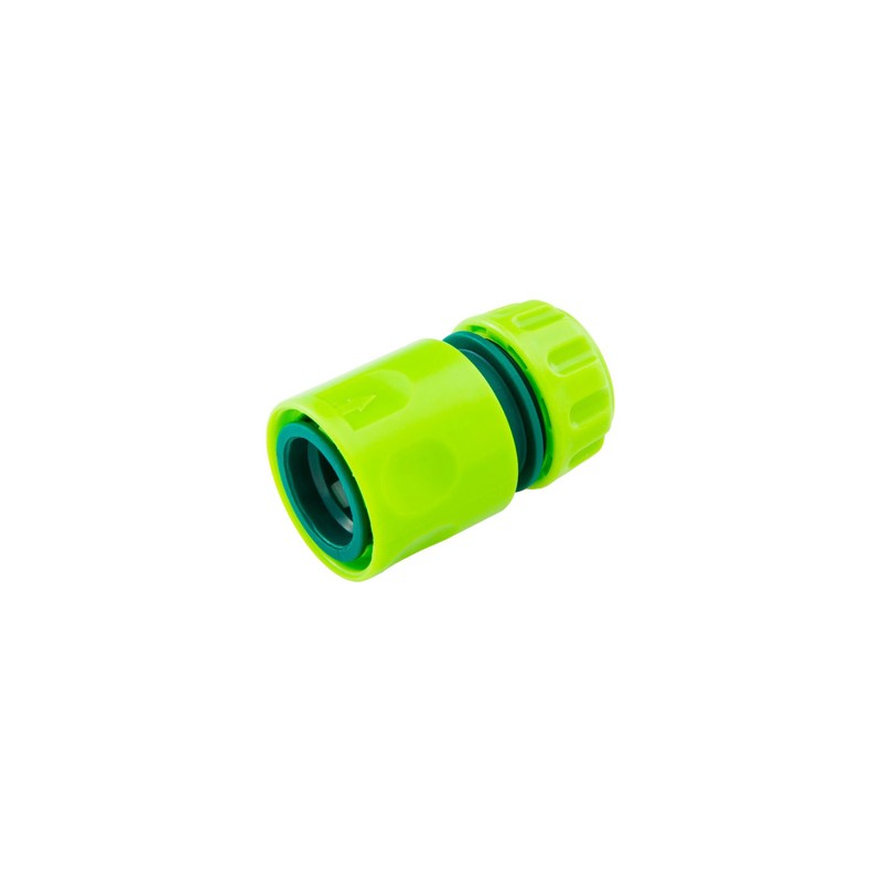 Verto szybkozłączka do węża ogrodowego tworzywo sztuczne,, 1/2", zielona, 15G720