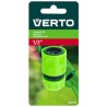 Verto szybkozłączka do węża ogrodowego tworzywo sztuczne,, 1/2", zielona, 15G720