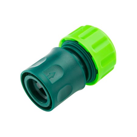 Verto szybkozłączka do węża ogrodowego tworzywo sztuczne,, 3/4", zielona, 15G722