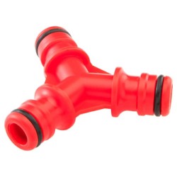 Verto rozdvojka typu Y tworzywo sztuczne,, 1/2" i 3/4", czerwona, 15G744