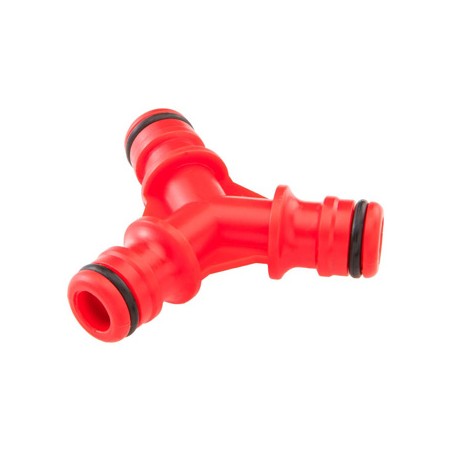 Verto rozdvojka typu Y tworzywo sztuczne,, 1/2" i 3/4", czerwona, 15G744