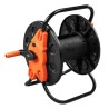 NEO TOOLS stojak do węża ogrodowego do 60m 1/2" lub 20m 3/4", pomarańczowo-czarny, 15-791
