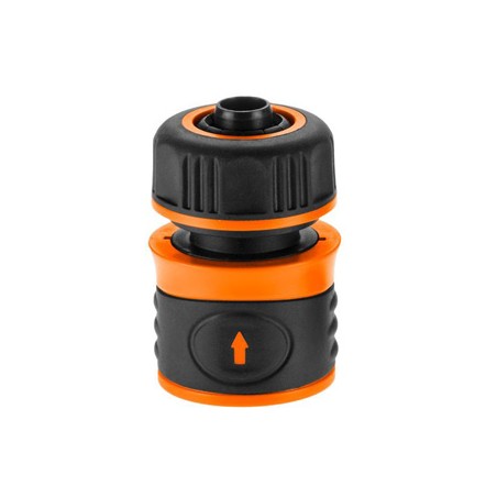 NEO TOOLS szybkozłączka do węża ogrodowego tworzywo sztuczne,, 1/2", pomarańczowo-czarna, 15-720