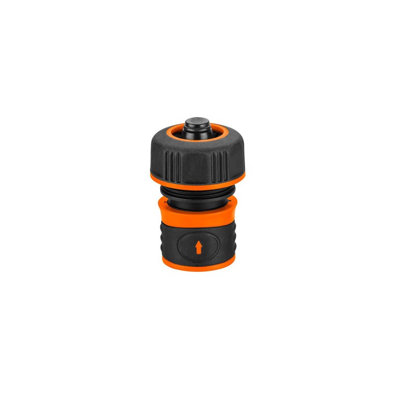 NEO TOOLS szybkozłączka z funkcją Stop tworzywo sztuczne,, 3/4", pomarańczowo-czarna, 15-723