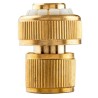 NEO TOOLS szybkozłączka z funkcją Stop materiał mosiądz, 3/4", złota, 15-733