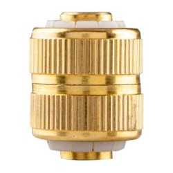 NEO TOOLS złączka do stałego łączenia węży materiał mosiądz, 1/2", złota, 15-736