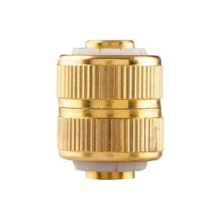 NEO TOOLS złączka do stałego łączenia węży materiał mosiądz, 1/2", złota, 15-736