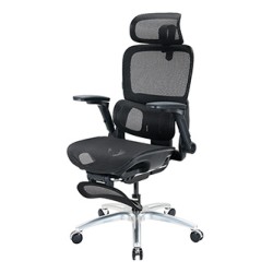 Ultradesk INNOVATOR Ergonomiczny fotel biurowy, czarne