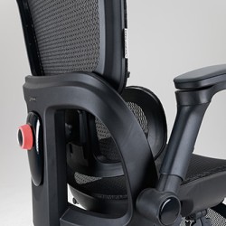 Ultradesk INNOVATOR Ergonomiczny fotel biurowy, czarne