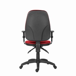 Powerton ERGO ANNA Ergonomiczny fotel biurowy, Czerwony