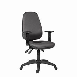 Powerton ERGO ANNA Ergonomiczny fotel biurowy, Szary