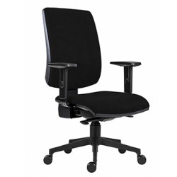 Powerton ERGO HANA Ergonomiczny fotel biurowy, Czarny