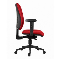Powerton ERGO HANA Ergonomiczny fotel biurowy, Czerwony