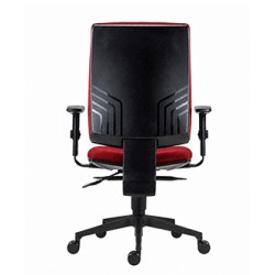 Powerton ERGO HANA Ergonomiczny fotel biurowy, Czerwony
