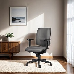 Powerton ERGO HANA Ergonomiczny fotel biurowy, Szary