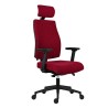 Powerton ERGO JANA Ergonomiczny fotel biurowy, Czerwony
