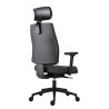 Powerton ERGO JANA Ergonomiczny fotel biurowy, Szary