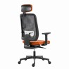 Powerton ERGO LUCIE Ergonomiczny fotel biurowy, Pomarańczowy