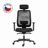 Powerton ERGO LUCIE Ergonomiczny fotel biurowy, Czarny