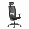 Powerton ERGO LUCIE Ergonomiczny fotel biurowy, Czarny