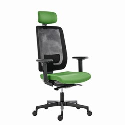 Powerton ERGO LUCIE Ergonomiczny fotel biurowy, Zielony