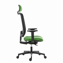 Powerton ERGO LUCIE Ergonomiczny fotel biurowy, Zielony