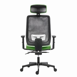 Powerton ERGO LUCIE Ergonomiczny fotel biurowy, Zielony
