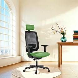 Powerton ERGO LUCIE Ergonomiczny fotel biurowy, Zielony