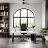 Powerton ERGO SIMA Ergonomiczny fotel biurowy, Czarny