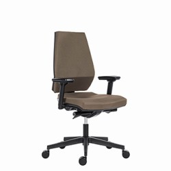 Powerton ERGO SIMA Ergonomiczny fotel biurowy, Beż