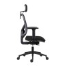 Powerton ERGO TINA Ergonomiczny fotel biurowy, Czarny