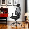 Powerton ERGO TINA Ergonomiczny fotel biurowy, Czarny