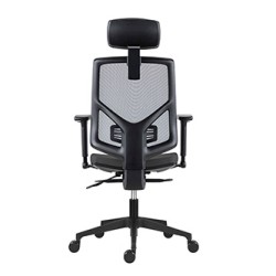 Powerton ERGO TINA Ergonomiczny fotel biurowy, Szary