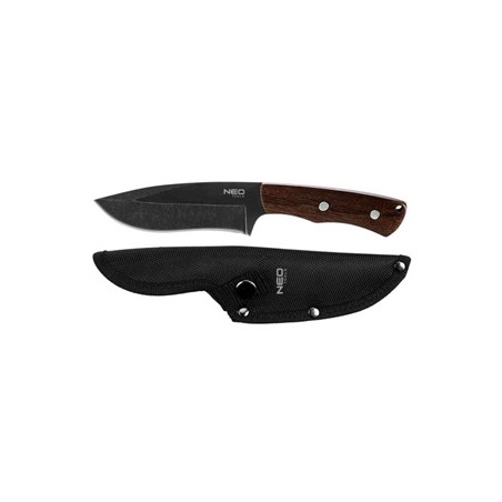 Neo Tools Nóż typu full tang, nerezová ocel, 250mm, 145mm, nylonowe etui