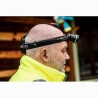 Lampka czołowa led, 3xAAA, aluminium, czarna, Funkcja zoom, 3 rodzaje świecenia