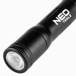 Latarka bateryjna mini, 1xLED, 1xAAA, czarna, wodoszczelna, 100 lumen, zasięgu 35m, IPX4
