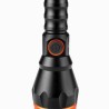 Latarka akumulatorowa, 1xLED, 1x4000 mAh, USB, 10W, 4 tryby świecenia