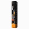 Latarka akumulatorowa, 1xLED, 1x2000 mAh, czarna, IP20, 5 funkcji, moc 3 W